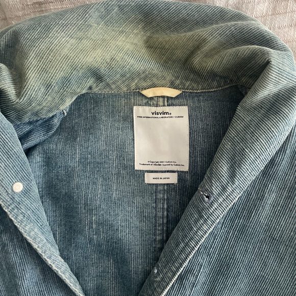 Visvim Artifact Coverall blue corduroy - Picture 7 of 16